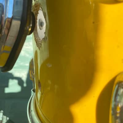 RARE! Gretsch Tony Williams Lifetime Yellow Drum Set in TWYL Yellow Lacquer image 16