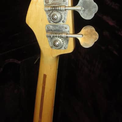 1973 Fender Jazz Bass Natural w/ Vintage Hard Case image 4