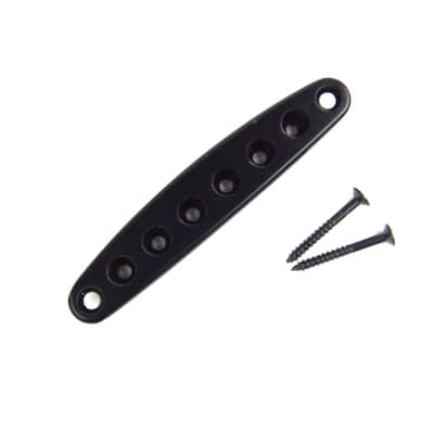 General Guitar string Thru body Plate Bushing Ferrules ,Black