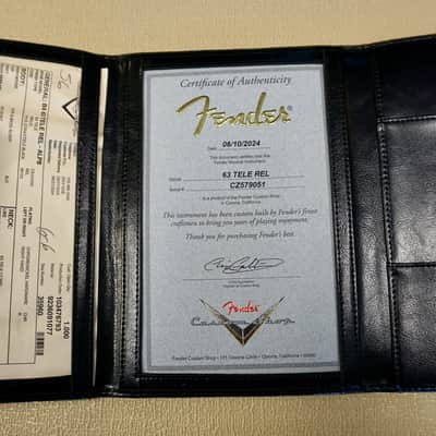 Fender Custom Shop 1963 Telecaster Relic 3A Rosewood Fingerboard Aged Lake Placid Blue image 15