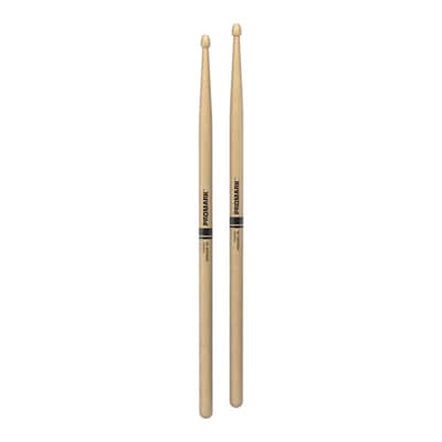 ProMark Rebound 5B Hickory Drumsticks, Wood Tip image 2