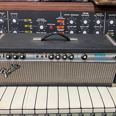 Fender Bassman 100 2-Channel 100-Watt Guitar Amp Head + Bandmaster Rev. 12" speaker imagen 5