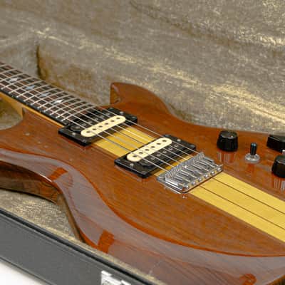 Aria Pro II TS-600 Tri-Sound Series Natural w/ Neck-Thru Construction, Versatile Electronics image 4
