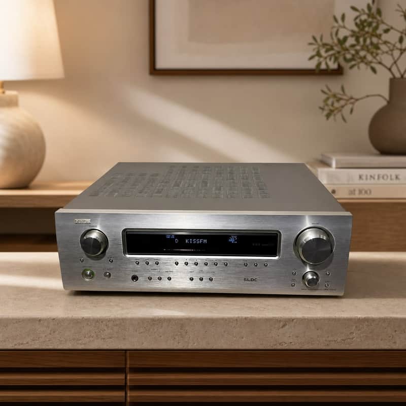 Denon DRA-700AE Rare Vintage Stereo Receiver Serviced Warranty Tested Hi-Fi image 1