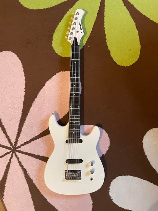 Synsonics Electric guitar Mid 90's - White | Reverb
