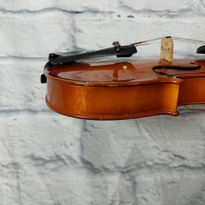 Glaesel VI130E3 3/4 Size Violin Outfit w/case and bow F13358 image 4