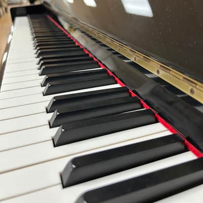 Nordiska 118S Studio Upright Piano | Polished Ebony | SN: 995917 | Used image 4