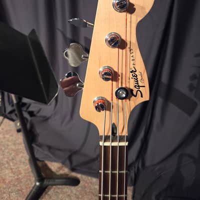 Fender Squire P-Bass 2010ish - Black image 2