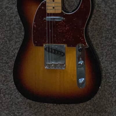 2011 Fender FSR Standard Telecaster 2011 Active Special Edition MIM Sunburst electric Guitar image 1