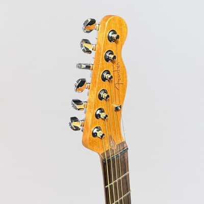 Fender Acoustasonic Player Telecaster Acoustic-Electric Guitar - Shadow Burst image 7