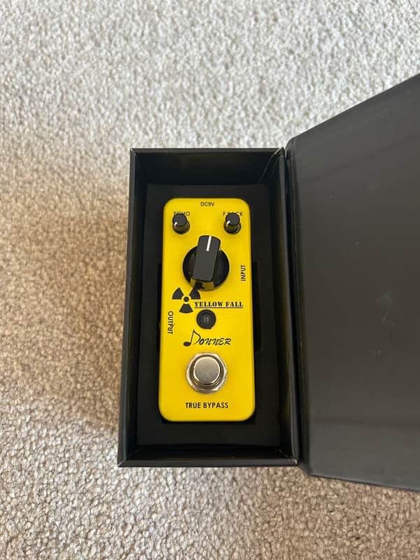 Donner Yellow Fall Analog Delay 2010s - Yellow image 1