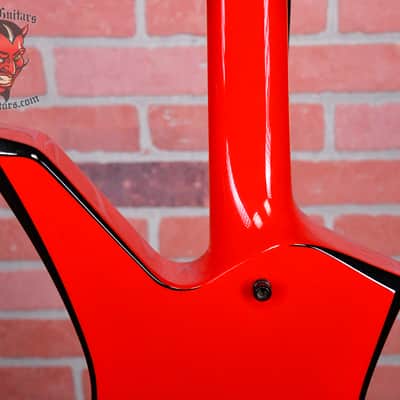 Jackson USA Marty Friedman Signature Kelly KE1MF 1998 Ferrari Red w/Black Bevels w/Jackson TSA Case image 10