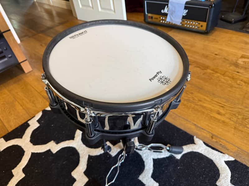 Roland PD-140DS V-Pad 14" Mesh Snare Drum Pad 2010s - Chrome/Black image 1