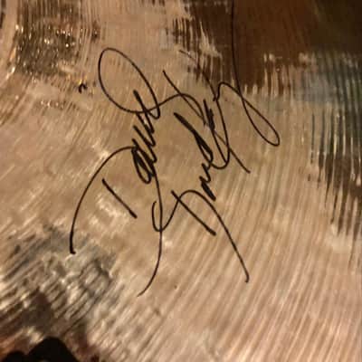 Zildjian Z3 20" Medium Crash Cymbal Signed by Tim Mcgraw Band 2011 image 8