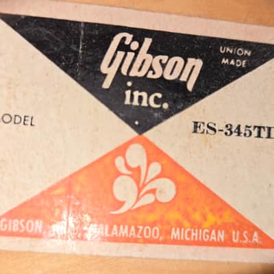 Gibson ES-345TD 1978 - Wine Red image 10