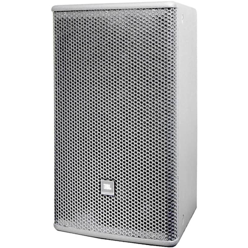 JBL AC195 Two-Way Full-Range Loudspeaker with 1 x 10 LF White image 1