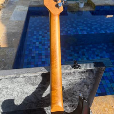 Schecter USA Custom Shop Sunset Custom II Electric Guitar - Tiger Eye Satin 2024 - Red Tiger Eye Satin image 3