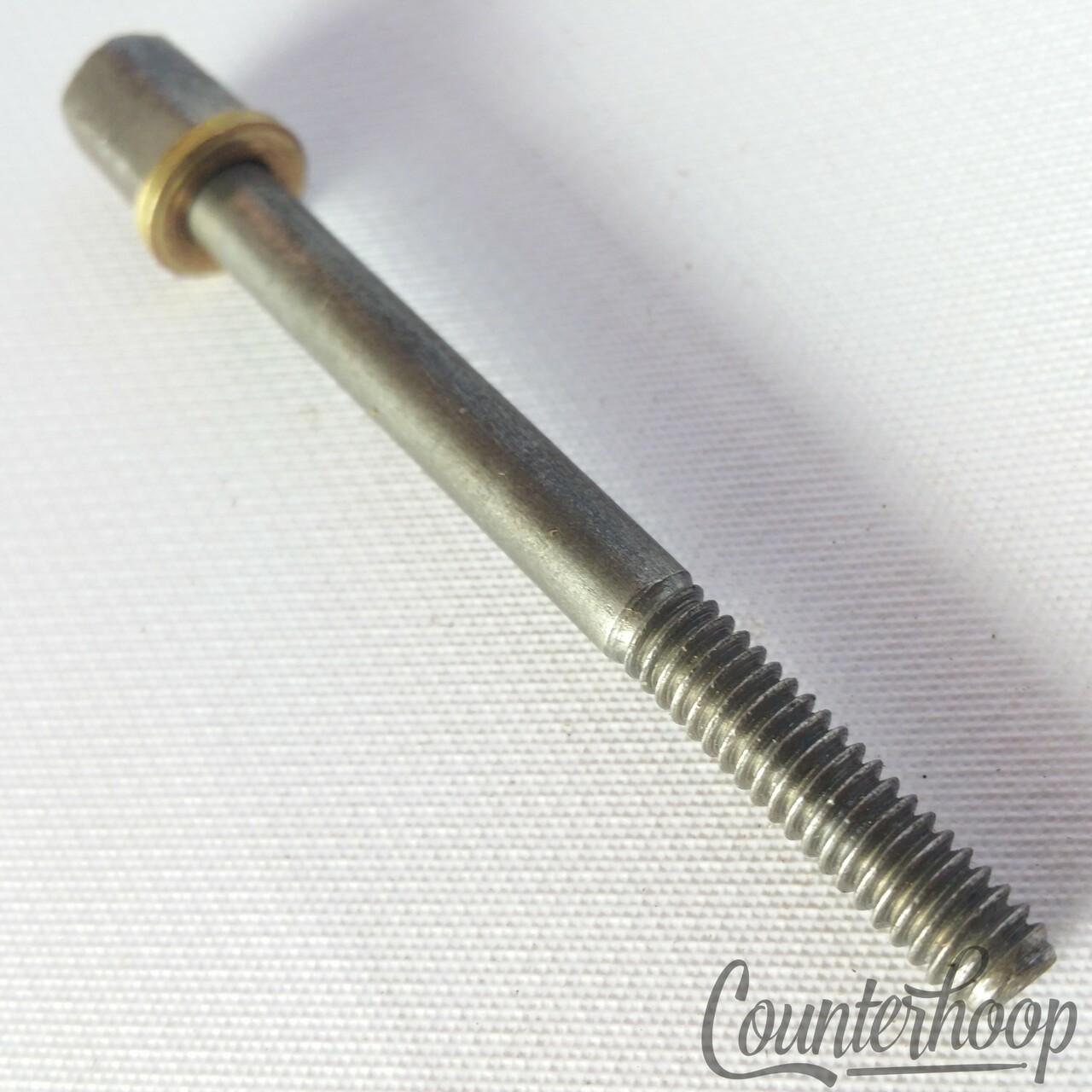 Walberg&Auge 2 3/8" Hex T-Rod Tom/Snare Drum Tensioner Nickel W&A Leedy Tension — main photograph