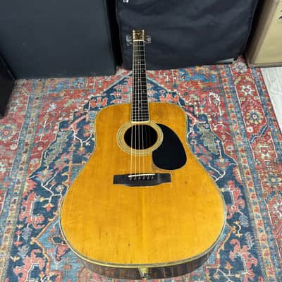 1974 K. Yairi YW-500P Dreadnought Solid Spruce 3 Piece Rosewood Back image 12