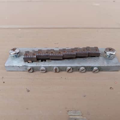 Vintage 1970's Hayman Electric Guitar Bridge w/ Screws! Rare, Original Part! image 2