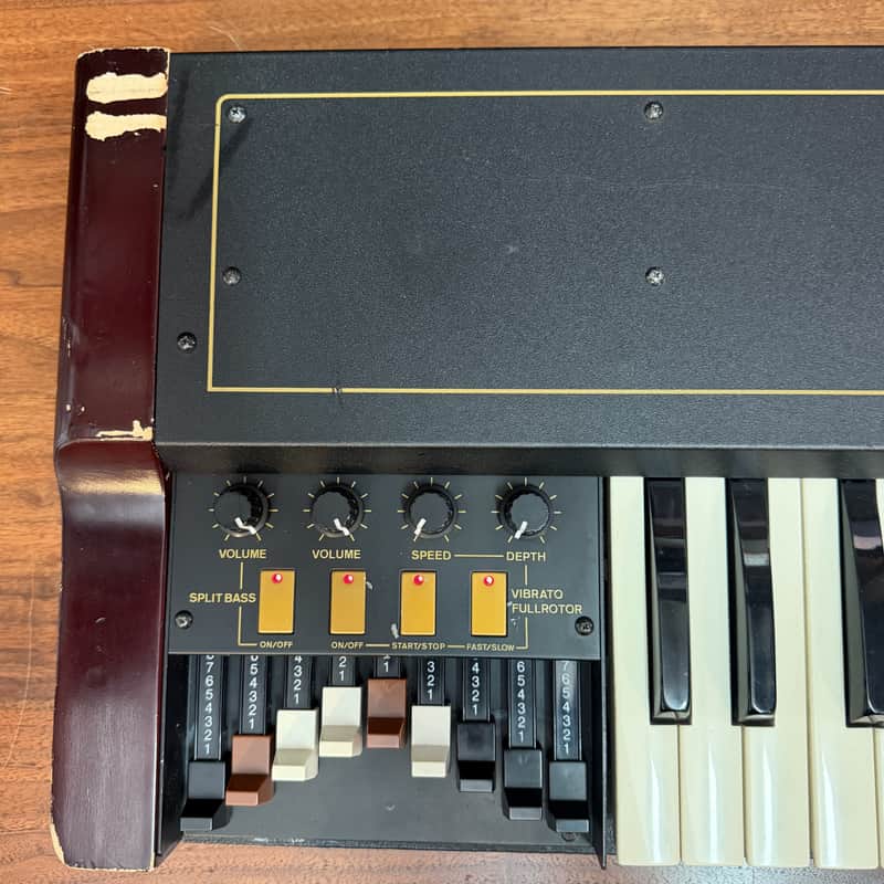 Multivox Firstman FO-999 Drawbar Organ Keyboard - farfisa, hammond xk and Roland Vk tones image 1