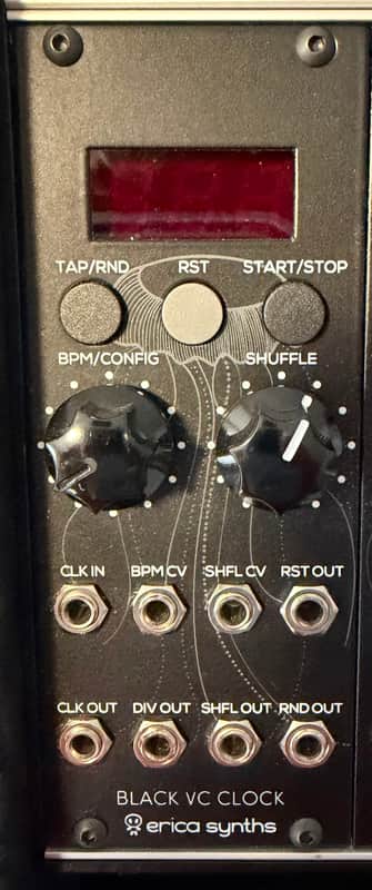 Erica Synths Black VC Clock V2