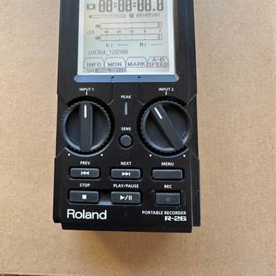 Roland R-26 6-Channel Portable Recorder 2010s - Black image 2