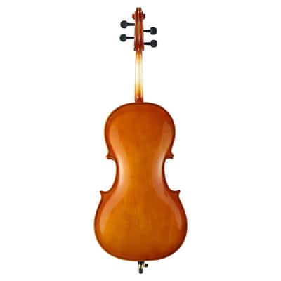 3/4 Full Size BassWood Cello Set with Carry Bag School Band for Kids & Adults image 1