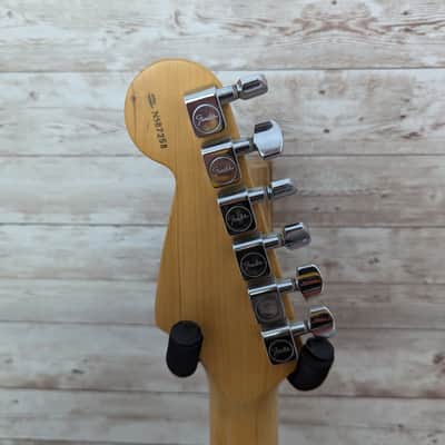 Used 1995 Fender American Standard Stratocaster with Matching Headstock, Maple Fretboard Ocean Turquoise image 8