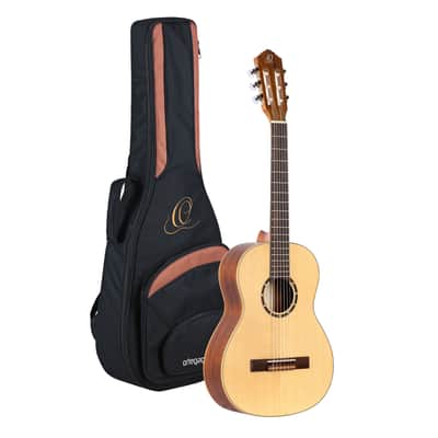 Ortega R121-3/4 Family Series 3/4 Classical Guitar 6 String - Mahogany Natural + Gigbag image 2