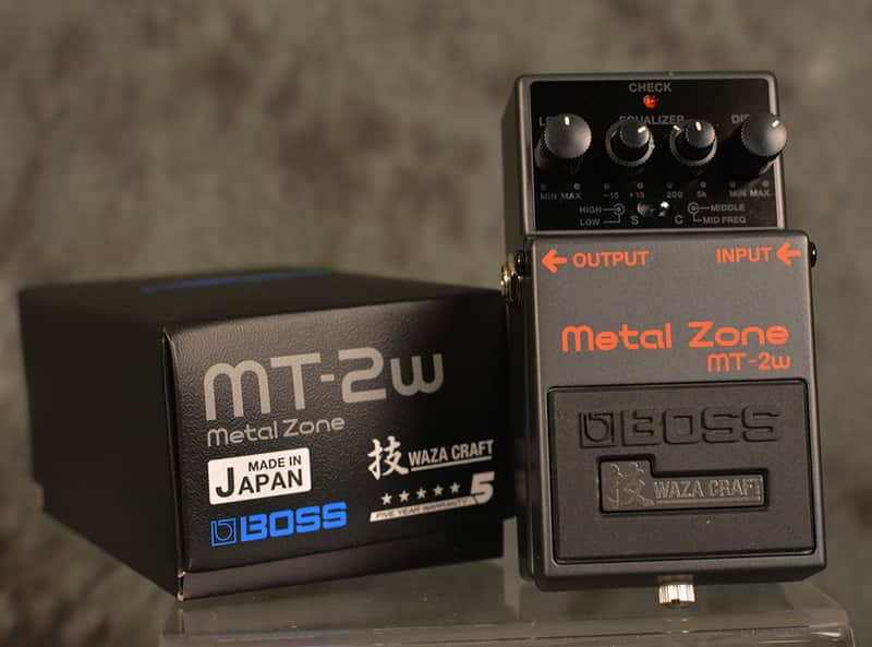 Boss MT-2w Metal Zone Waza Craft Distortion Pedal w Fast Same Day Shipping Included image 1