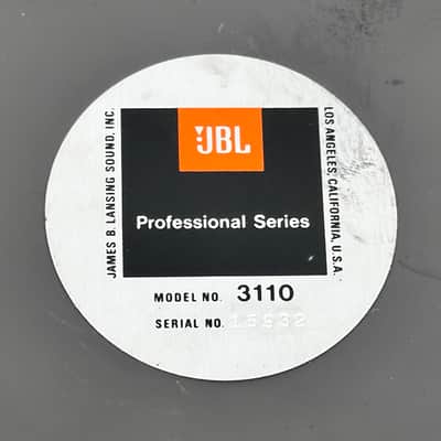 JBL 3110 Frequency Dividing Network Divider Crossover Professional Series image 10