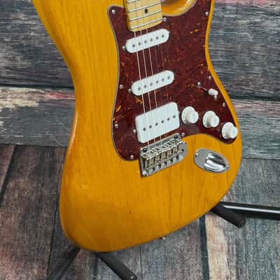 Used Partscaster HSS Stratocaster Electric Guitar with Bag image 3