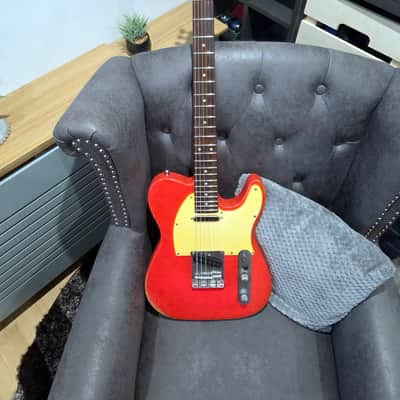 T-Style Nitro Telecaster Partscaster, Vintage-Style Build 2026 - Dakota Red Relic image 1