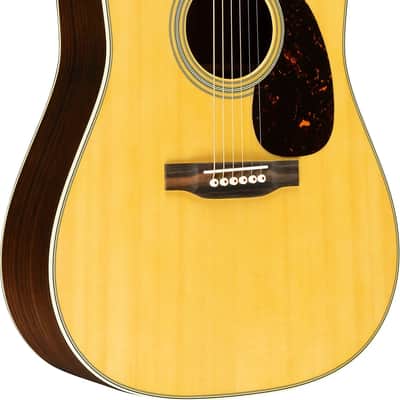 Martin D-28 Standard Dreadnought Acoustic Guitar (2025), Solid Spruce Top image 1
