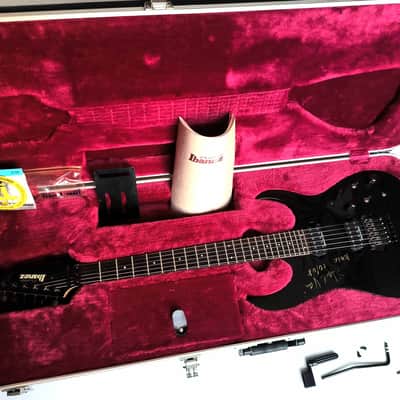 Ibanez Prestige RG 1520G hand-signed Steve Vai '2006 Galaxy Black w/case image 2