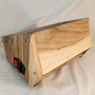 3U / 56hp Eurorack case EVA • Rails + Threaded strips / Walnut / Powered image 6