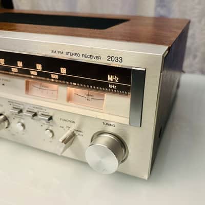 Vintage Sanyo 2033 AM/FM Stereo Receiver - Serviced + Cleaned image 5