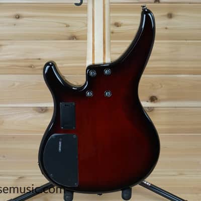 Yamaha TRBX604FM- Dark Red Burst image 2