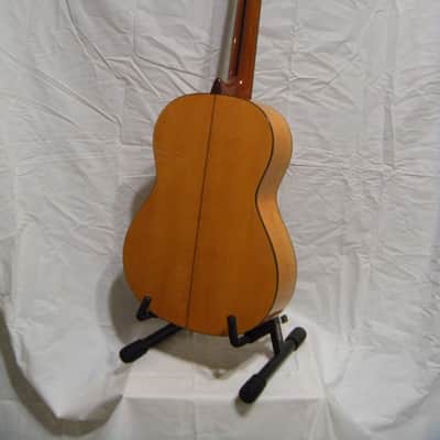 FINAL DISCOUNT Rare Almansa 447 Cypress Flamenco-style classical guitar with Travelite case. image 7