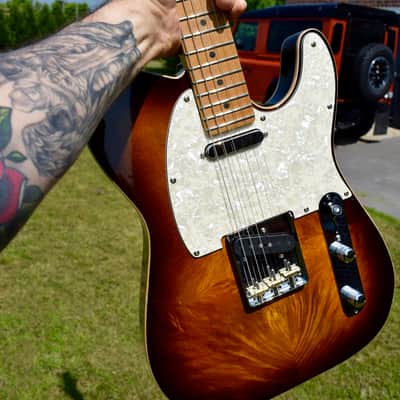 Q.Rich Telecaster 2017 Tobacco Brown image 7