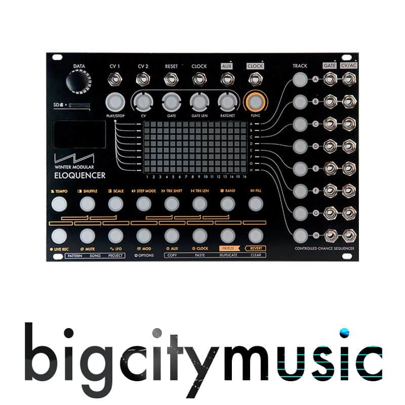Winter Modular Eloquencer Eurorack Sequencer NEW Black image 1