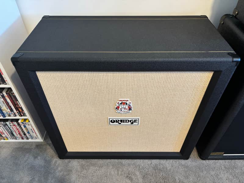 Orange PPC412 240-Watt 4x12" Guitar Cabinet 2010s - Black image 1