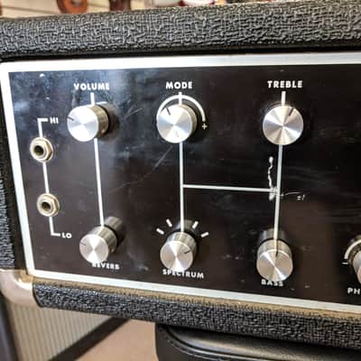 70’s Peavey Musician 300 Solid State Guitar & Bass Amp Head, 175w, Fuzz, Phaser, 2 Channels image 5