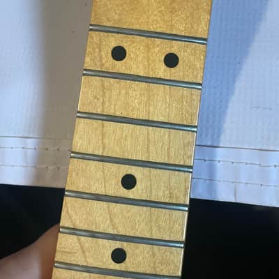 1988 Fender USA American Stratocaster Plus Loaded Guitar Neck 22 Fret Maple FB image 15