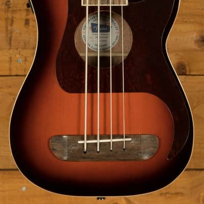 Fender Fullerton Precision Bass Ukulele - 3-Colour Sunburst image 3