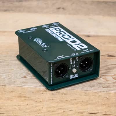 Radial Engineering ProD2 2-Channel Passive Instrument Direct Box U285375 image 3