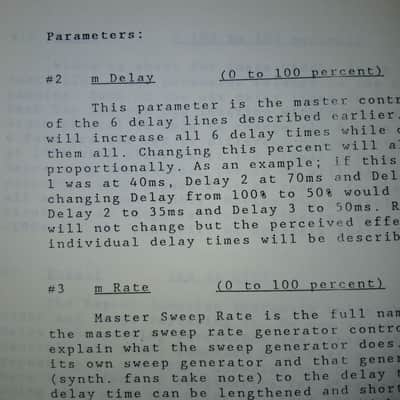 Instruction Manual (copy) for Eventide H3000 Ultra-Harmonizer 1986 image 13