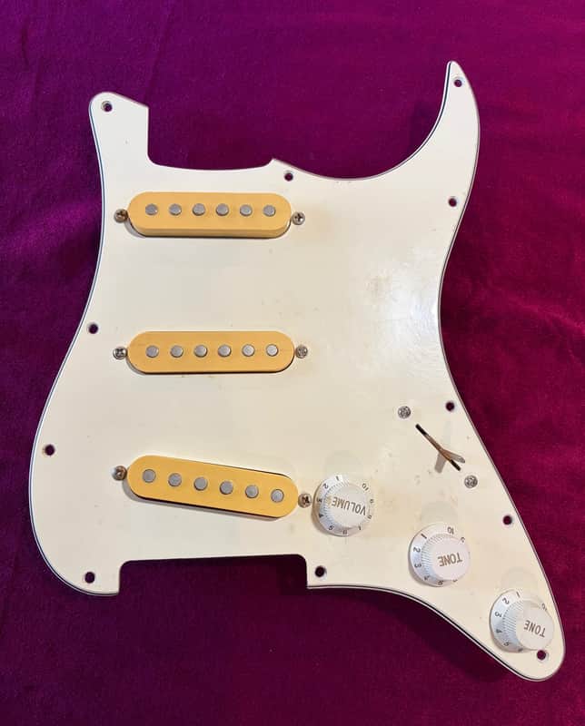 Lawsuit Era Stratocaster Style Greco? Ibanez? Loaded Pickguard MIJ Japan Pickups Pickguard image 1
