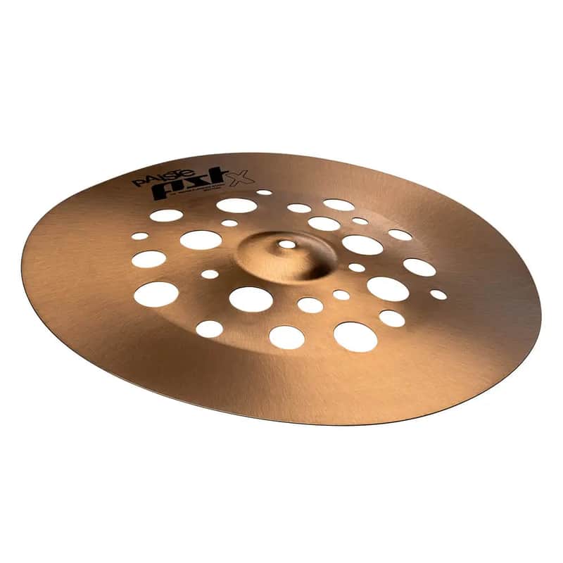 Paiste PST X Swiss Flanger Stack Bottom Cymbal 16" image 1